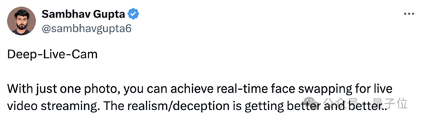 直播版Deepfake太恐怖：?jiǎn)螐堈掌瑢?shí)時(shí)視頻換臉