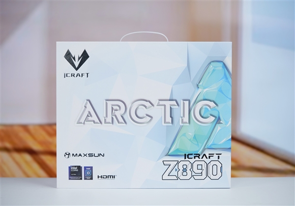 白色海景房必備！銘瑄Z890 Arctic主板圖賞